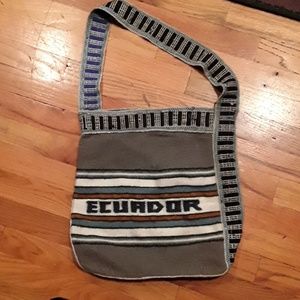 Handmade Equador tote